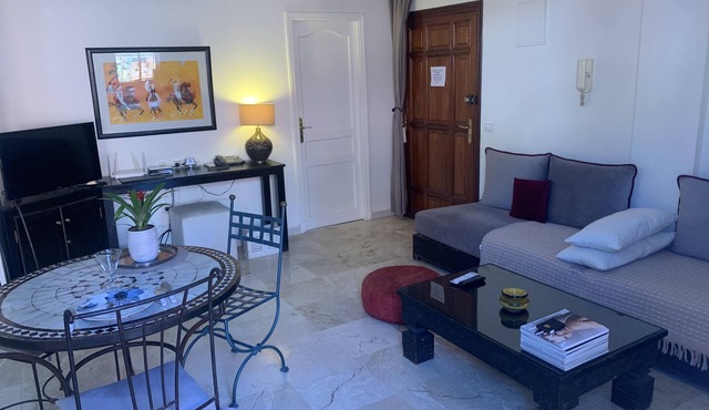 CHARMING APARTMENT QUIET COMFORTABLE 2 PLACES C CENTER MARRAKECH GUELIZ
