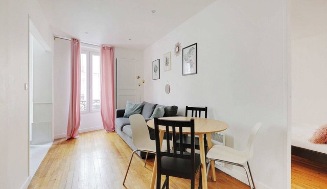 Charming appartement - 1BD/4P - Batignolles