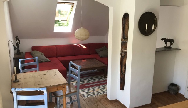 Charming attic apartment on the most beautiful outskirts of Munich!