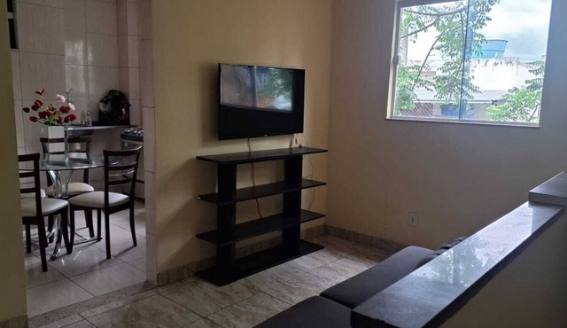 Charming 1-bedroom apartment with WiFi, AC in Centro Duque de Caxias