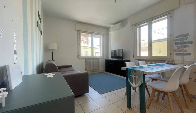 Charming Canal-side Apartment in Cesenatico, Italy