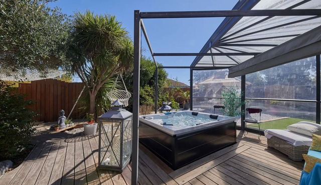 Charming chalet in Biscarrosse, T1 of 38 m2, classified 3 stars