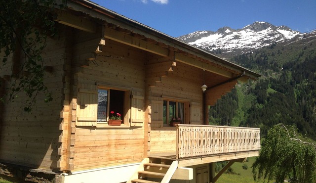 Charming chalet Mt Blanc view Sauna Wifi High-end equipment