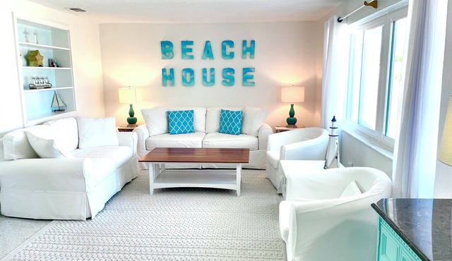 Charming Coastal Retreat 4-Min Walk to beautiful Atlantic Ocean 2BR/2BA