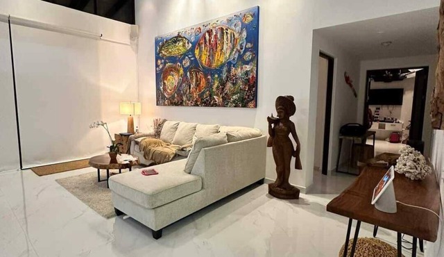 Charming condo, nature surrounded - 5 min from the beach