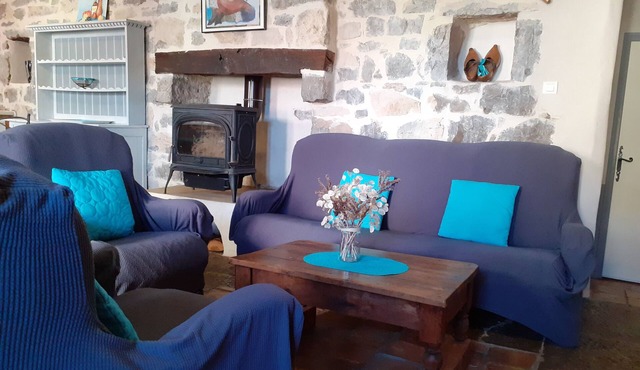 Charming cottage la FENIERE * in quiet area, 105m², 3 ch, heated swimming pool