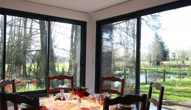 Charming Country House Near Avranches with Garden, BBQ, and Modern Amenities