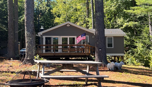 Charming Crescent Lake Waterfront | Dock, Fire Pit, Walk to Wolfeboro
