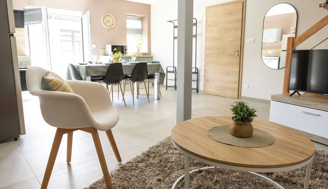 Charming duplex with a terrace and garden for 6 people