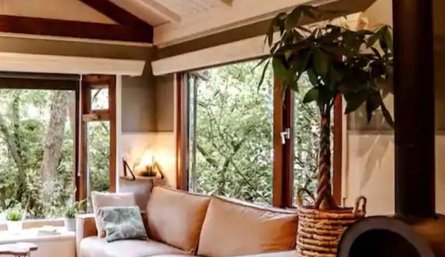 Charming Forest House with Lovely Garden & Sauna
