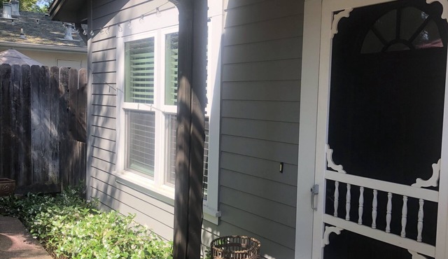 Charming home located in the Historic District of Folsom .