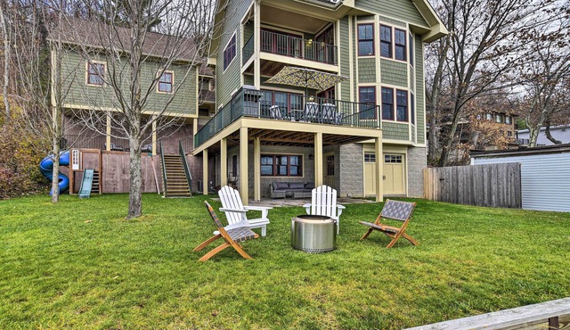 Charming Home on Keuka Lake w/ Dock & Fire Pit!
