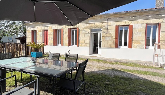 Charming house in the heart of the Médoc with Clim