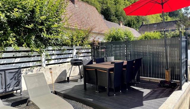 Charming house 700m from Puys beach
