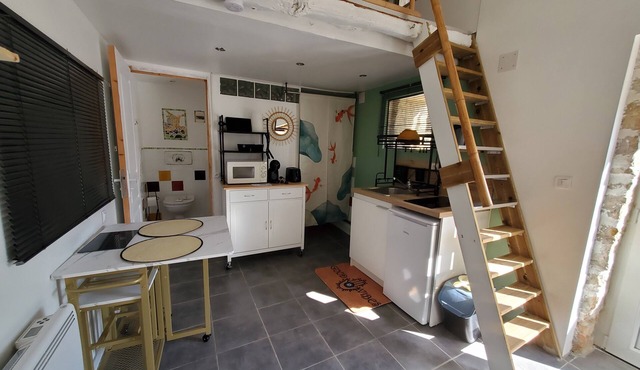 Charming independent studio in the heart of Quercy Blanc