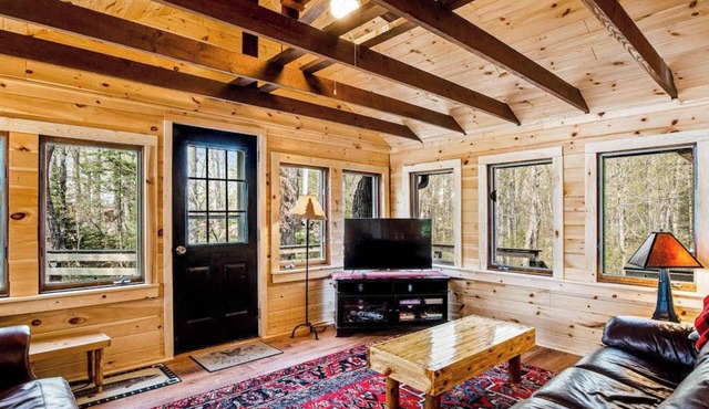 Charming lakefront home with a private dock, gazebo, and W/D