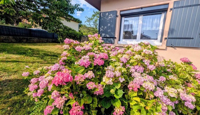 Charming new house - quiet with garden, terrace & parking - near Besançon