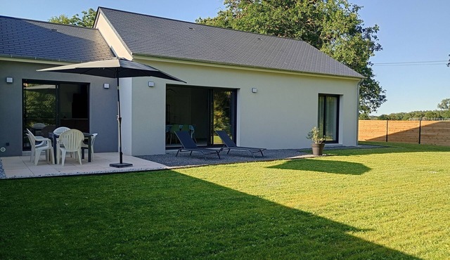 Charming new house close to the beach and Mont St Michel