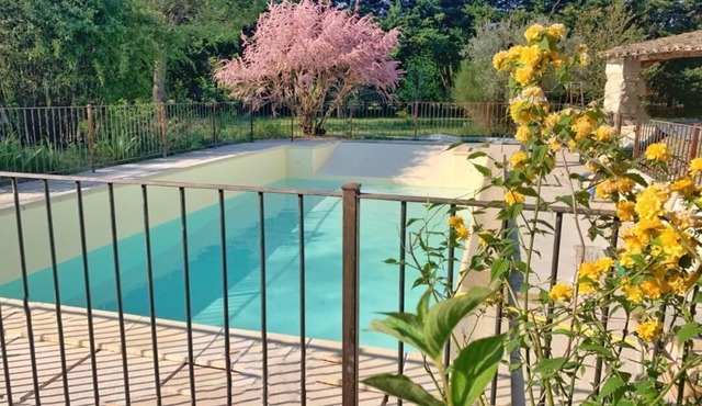 Charming old farmhouse with swimming pool between Luberon and Alpille