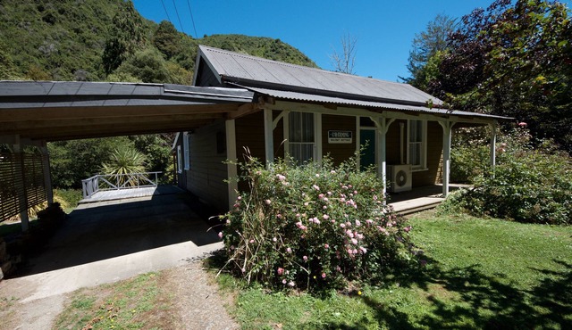 Charming older style cottage .