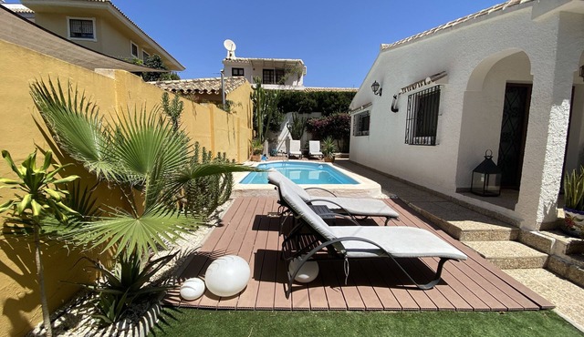 Charming private 3 bed. villa in Fuengirola, close to the beach!