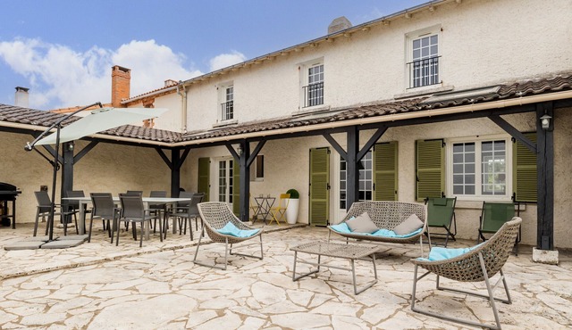 Charming Renovated House Near Nantes with Garden, Terrace, and Family Amenities