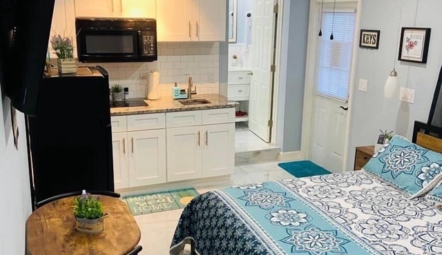 Charming rental unit with separate entrance.