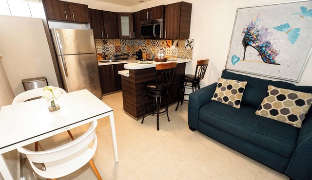 Charming Retreat with Patio Access and Laundry