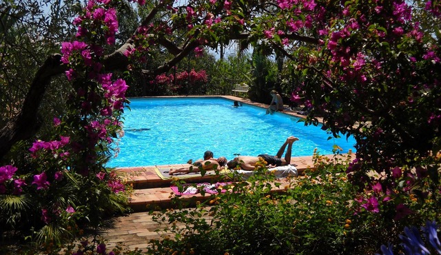 Charming Sicilian Villa of the century 1800 with old trees park