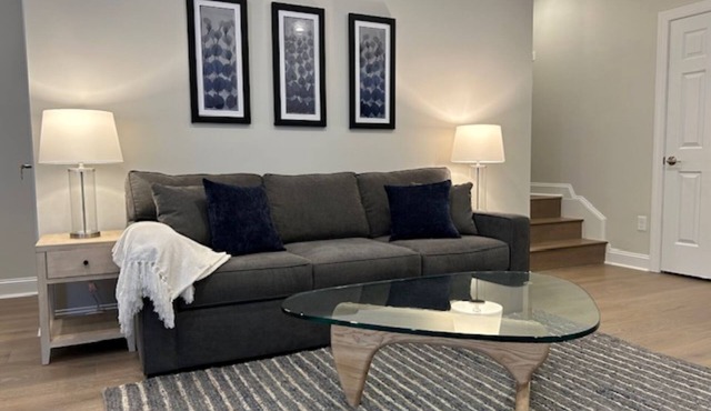 Charming, Spacious, Quiet 1-bd apartment near Downtown Huntersville, 1000 sq ft