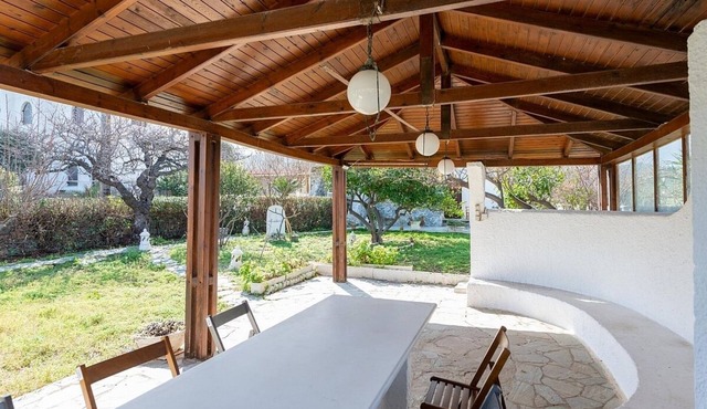 Charming Stone House, A/C, Private Garden - Just a short walk from the Beach in Kokkini Hani Area!