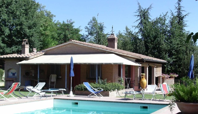 charming stone cottage is situated in the hills near the village of Montagnano.