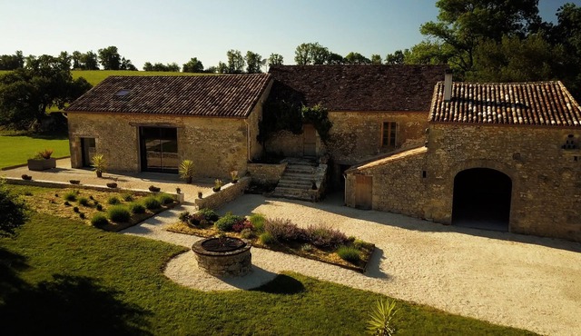 Charming stone house with private heated pool
