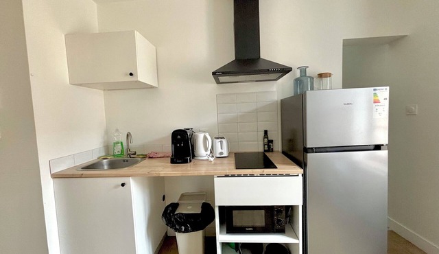 Charming studio with mezzanine near Clermont-Ferrand train station