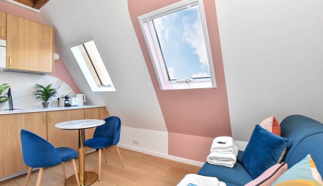 Charming studio - 2P - AC - Plaine-de-Monceau