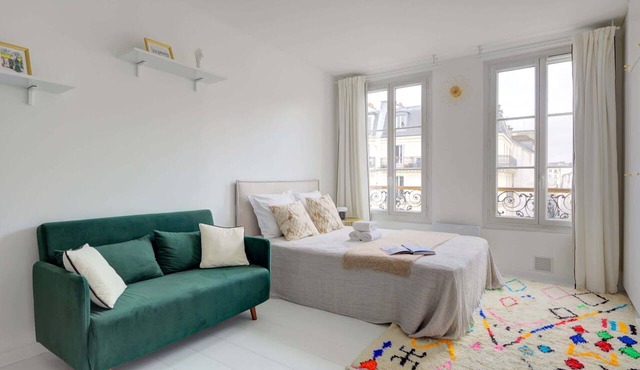 Charming Studio For 3 Near Le Marais & Pompidou