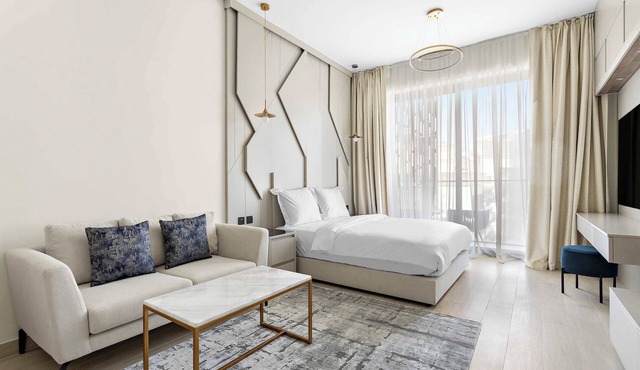 Charming Studio in Arjan with pool and gym !