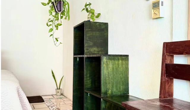 Charming studio in Col. La Madera Beach - local vibe