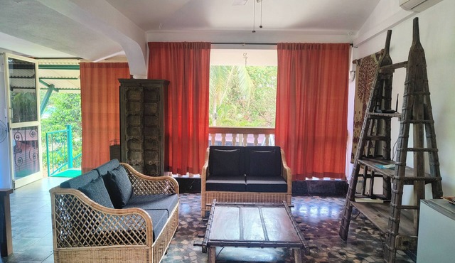 Charming studio in wonderful Vagator Beach Goa