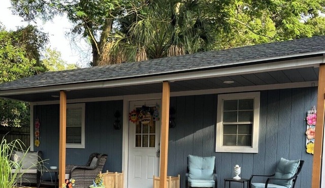 Charming tiny backyard home in Orlando with WiFi and AC. Only Animal lovers!