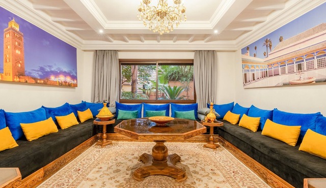 Charming two-bedroom apartment in the centre of Marrakesh Gueliz