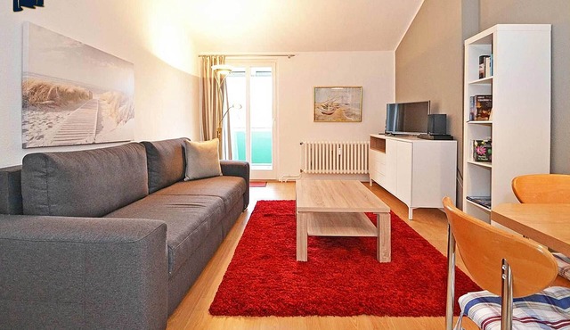 Charming vacation apartment in Heringsdorf with balcony, only 200 m from the Baltic Sea beach