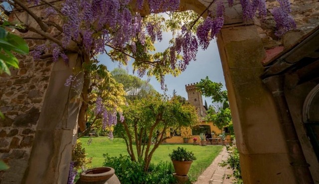 charming villa with panoramic view of Florence