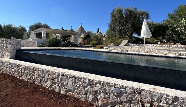 Charming, welcoming group of trulli fully restored
