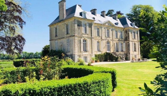Chateau de Livry, Charming 18th century castle, Normandy, France