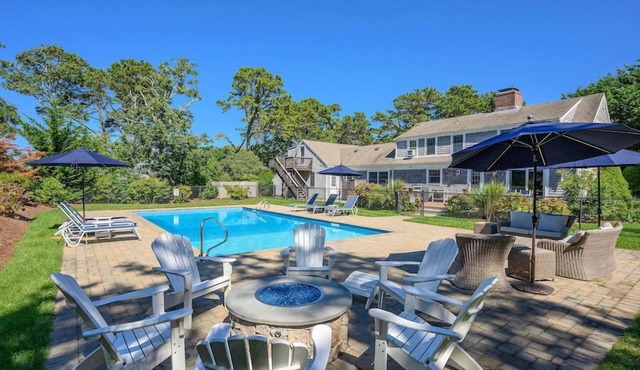 Chatham Charm with Pool and Private Beach RPAM006