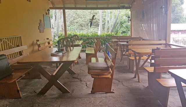 Cheap guest-friendly room in quiet countryside hotel-restaurant