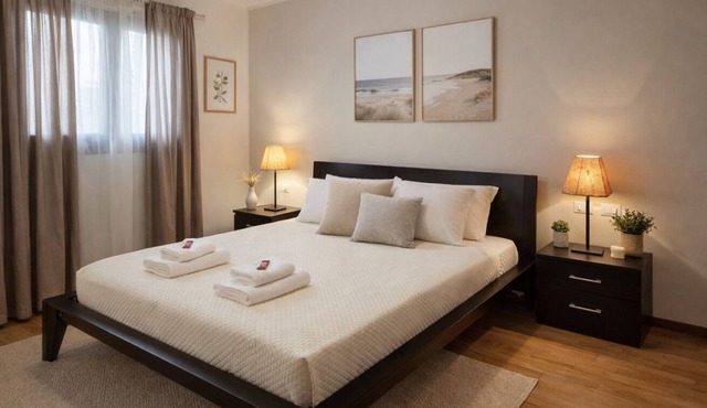 Check in information:You won’t need to meet anyone to access the apartment. Before arrival, you will receive a link to access the Guest Portal, where you can complete the self check-in directly from your phone by entering the ID details of all guests a