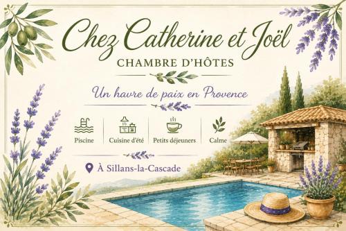 Chez Catherine et Joël "chambre avec piscine et cuisine d'été"