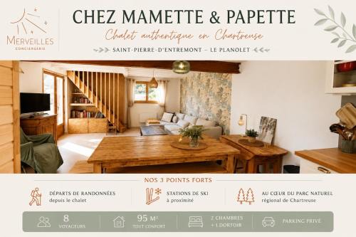 Chez Mamette & Papette - Chartreuse Chalet